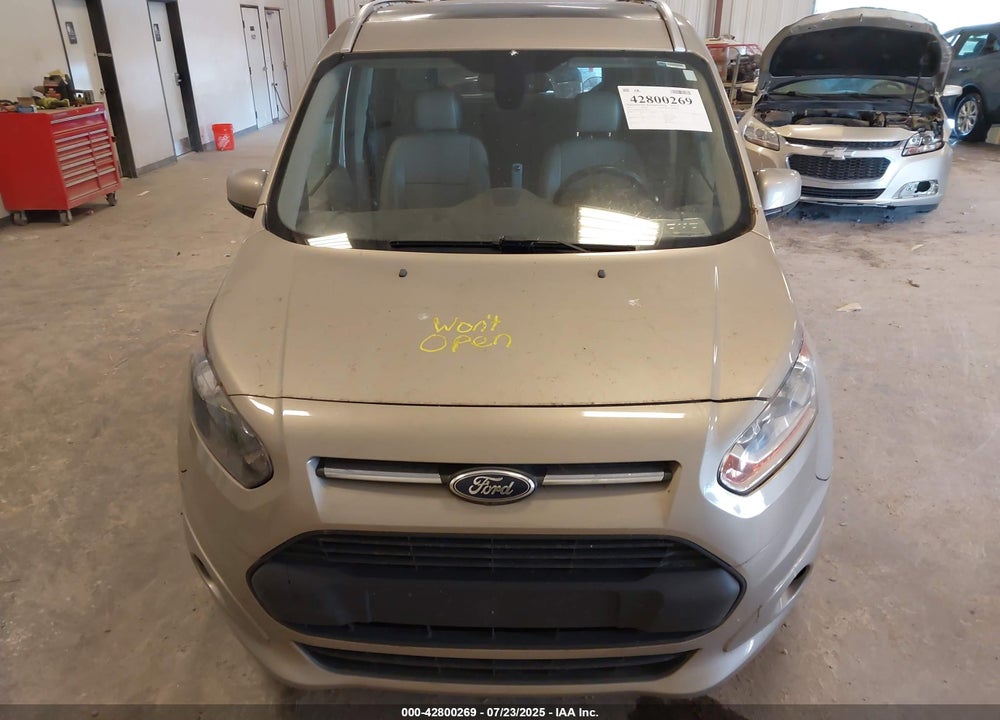 2015 FORD TRANSIT CONNECT TITANIUM VIN: NM0GE9G73F1189167