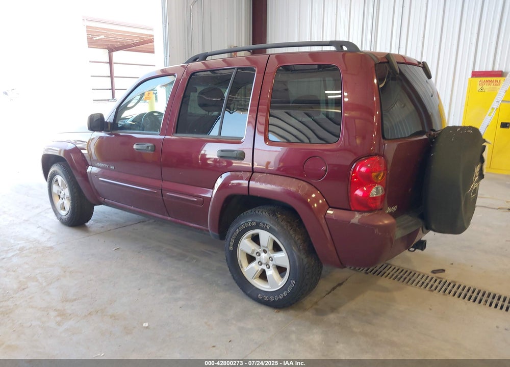 2003 JEEP LIBERTY VIN: 1J4GL58K33W610463