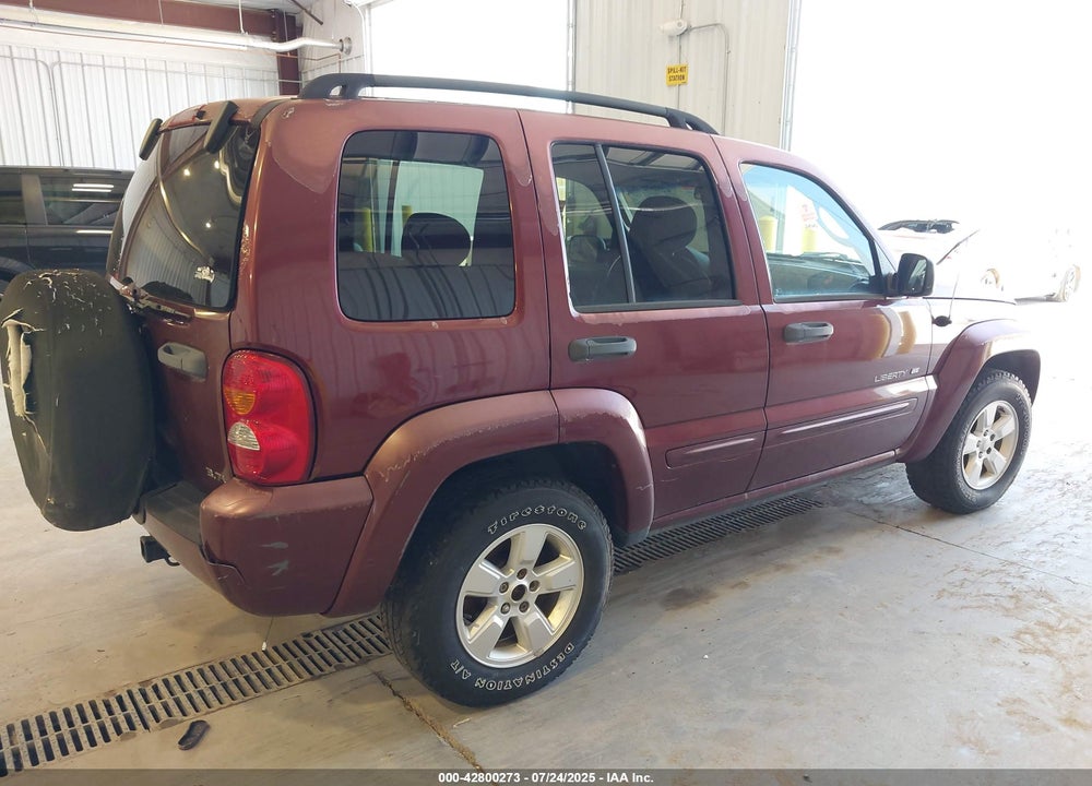 2003 JEEP LIBERTY VIN: 1J4GL58K33W610463