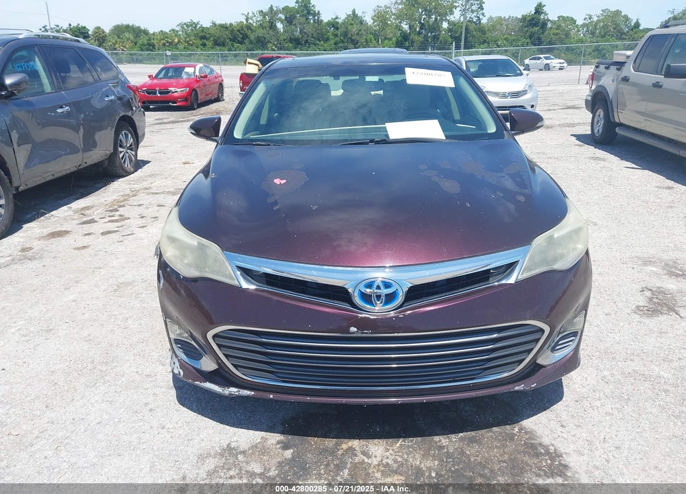 2014 TOYOTA AVALON HYBRID VIN: 4T1BD1EB5EU020396