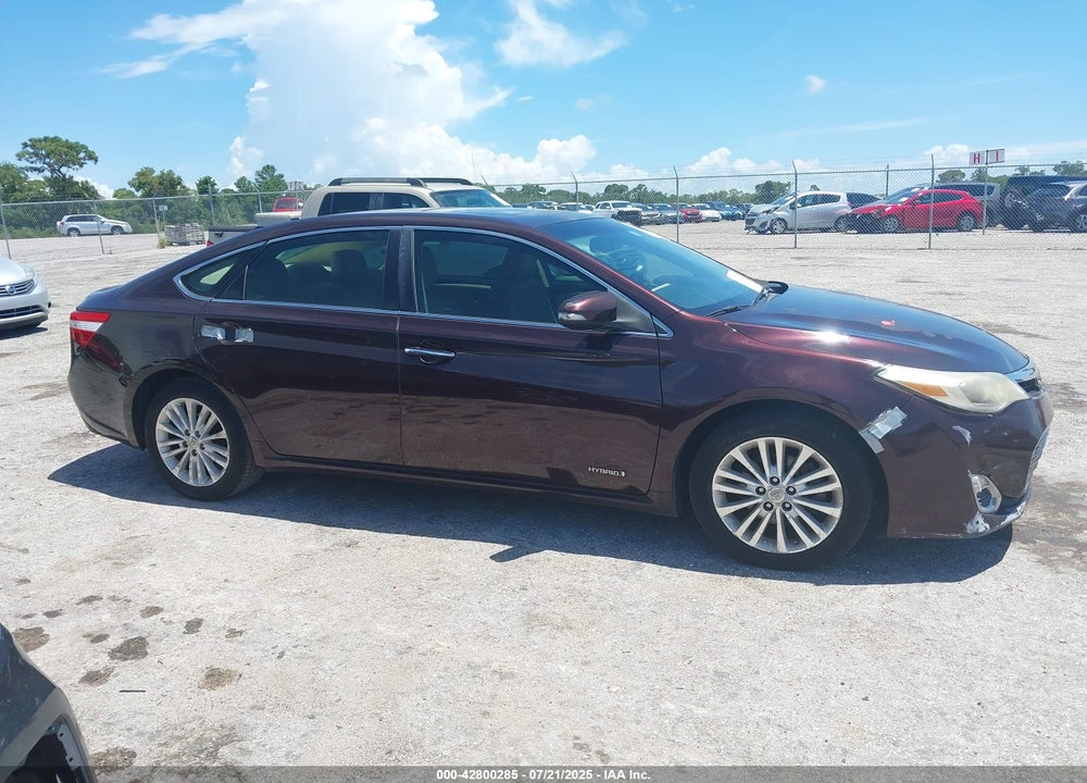 2014 TOYOTA AVALON HYBRID VIN: 4T1BD1EB5EU020396
