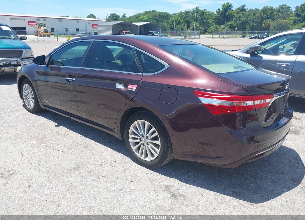 2014 TOYOTA AVALON HYBRID VIN: 4T1BD1EB5EU020396