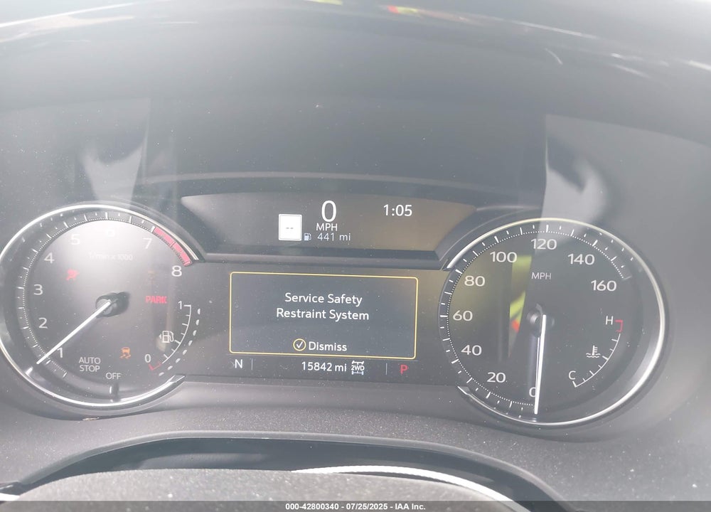 2025 CADILLAC XT5 VIN: 1GYKNDRSXSZ120516