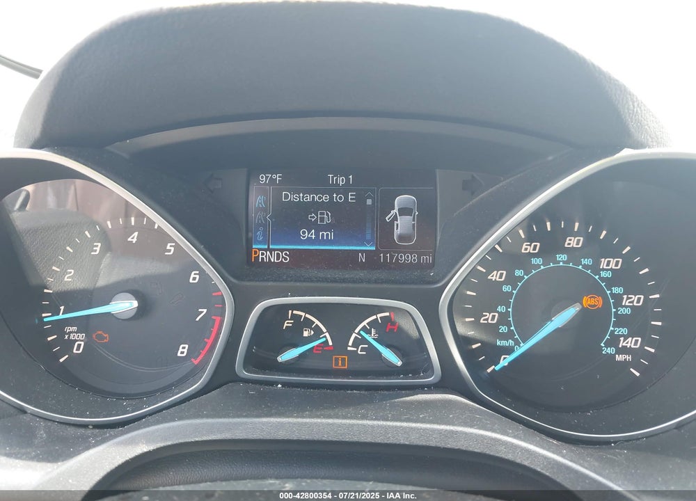 2016 FORD ESCAPE VIN: 1FMCU0G96GUA03487