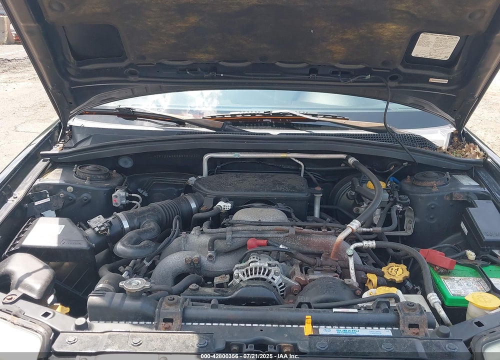 2006 SUBARU FORESTER VIN: JF1SG65696H751232