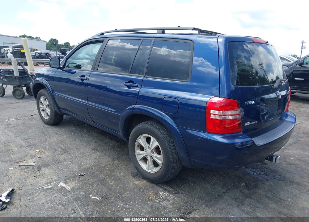 2003 TOYOTA HIGHLANDER V6 VIN: JTEHF21A330121996