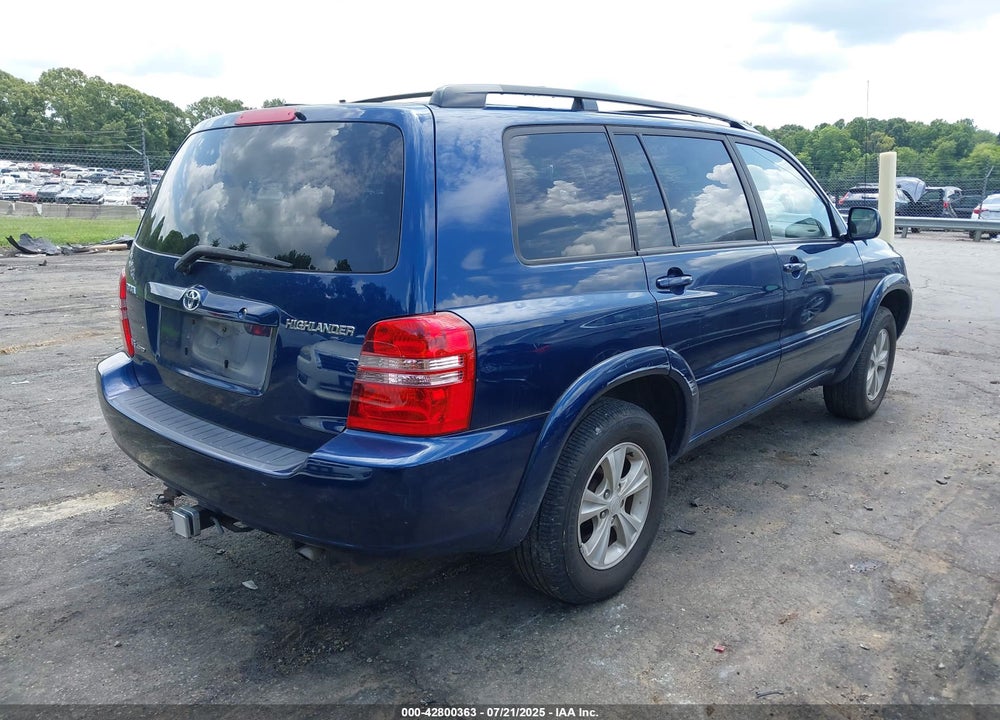 2003 TOYOTA HIGHLANDER V6 VIN: JTEHF21A330121996
