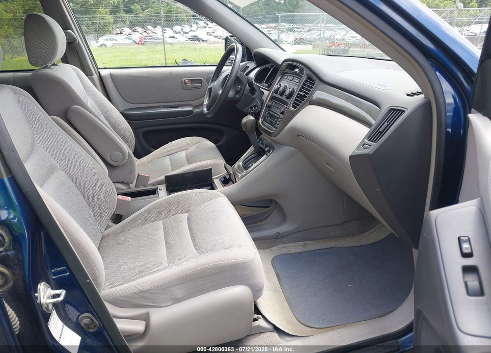 2003 TOYOTA HIGHLANDER V6 VIN: JTEHF21A330121996