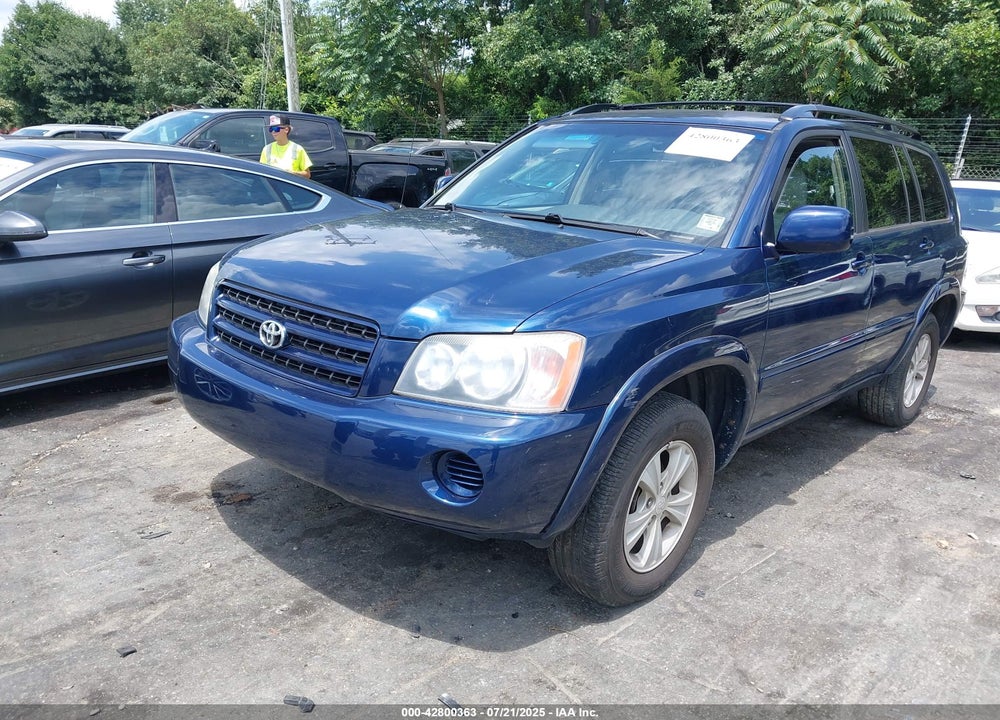 2003 TOYOTA HIGHLANDER V6 VIN: JTEHF21A330121996