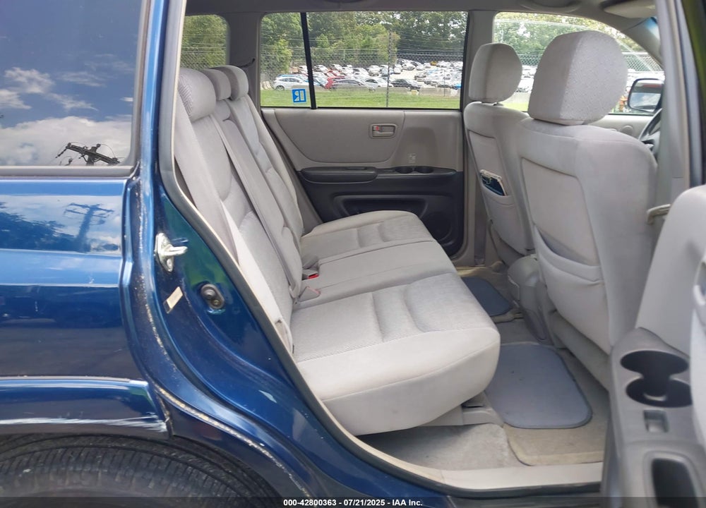 2003 TOYOTA HIGHLANDER V6 VIN: JTEHF21A330121996