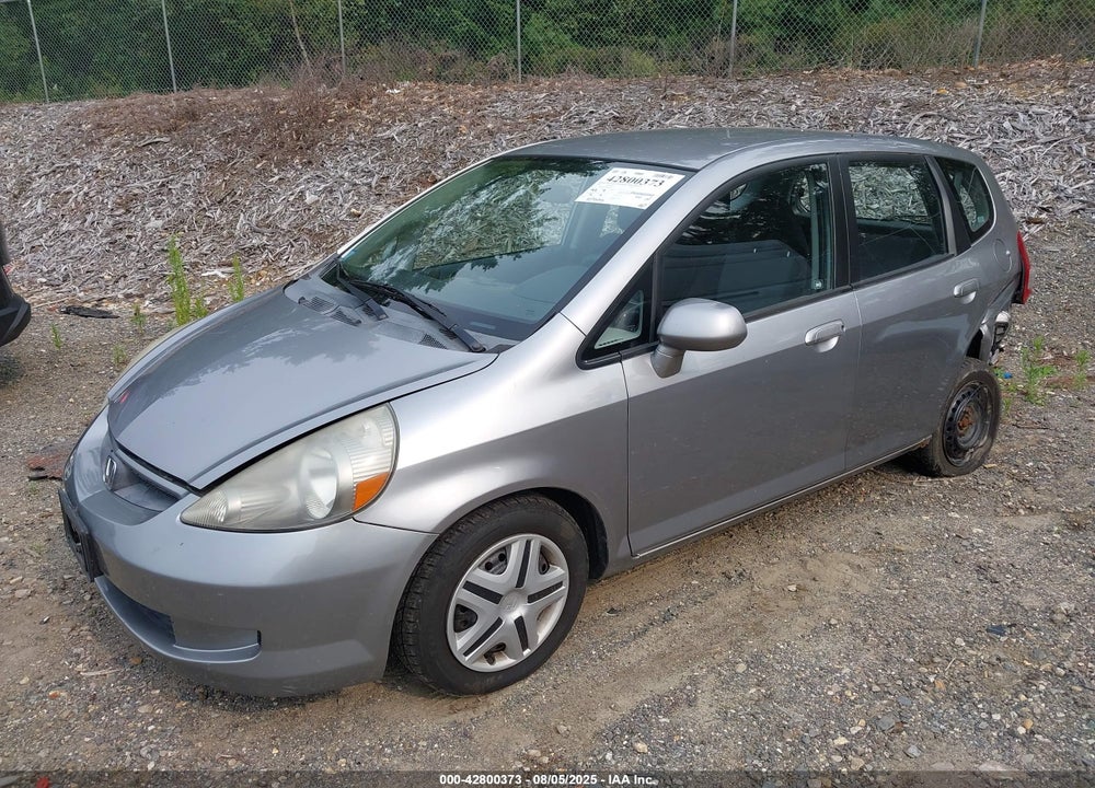 2007 HONDA FIT VIN: JHMGD38497S063042