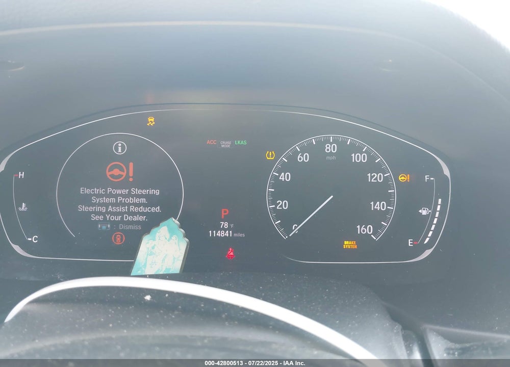 2020 HONDA ACCORD VIN: 1HGCV1F48LA039790