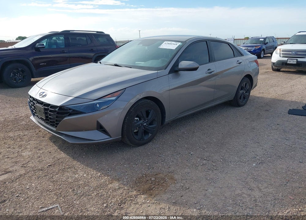 2023 HYUNDAI ELANTRA HYBRID BLUE VIN: KMHLM4AJ6PU077096