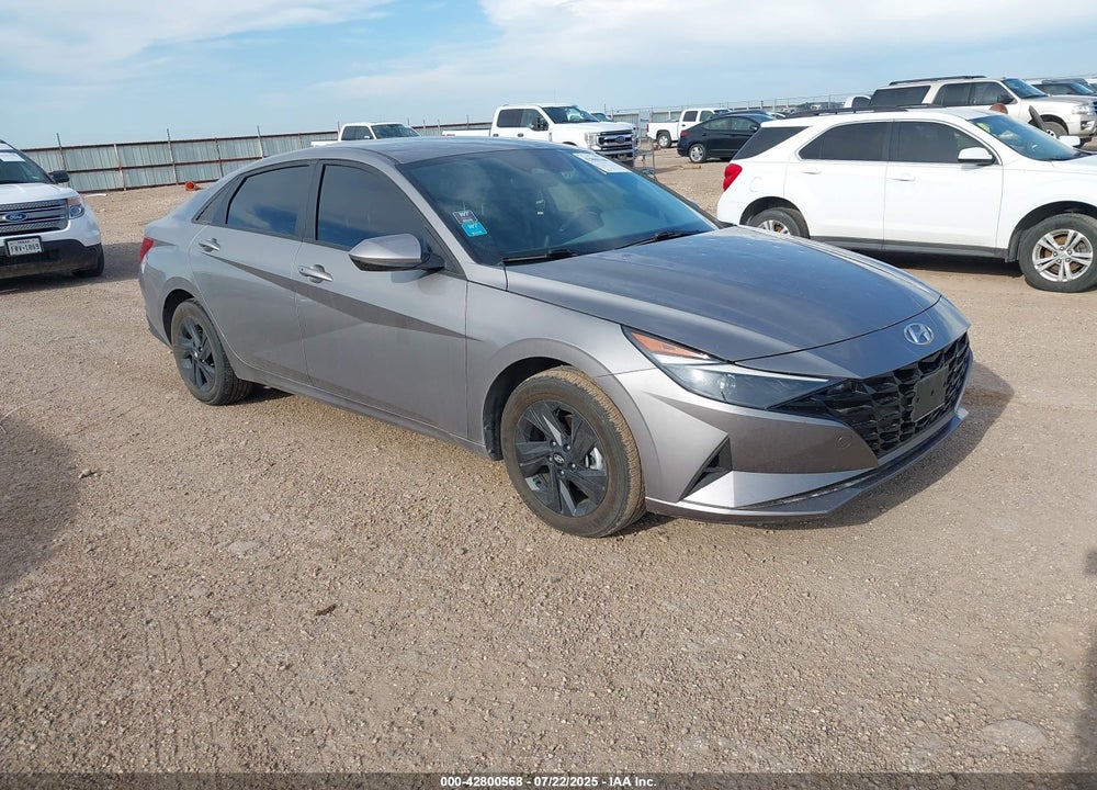 2023 HYUNDAI ELANTRA HYBRID BLUE VIN: KMHLM4AJ6PU077096