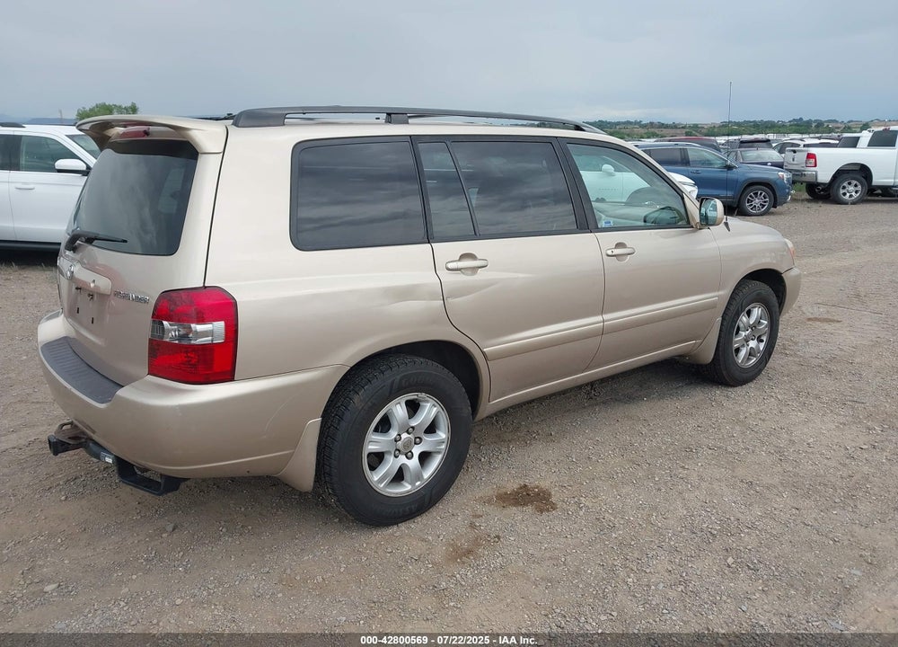 2007 TOYOTA HIGHLANDER VIN: JTEEP21A070216571