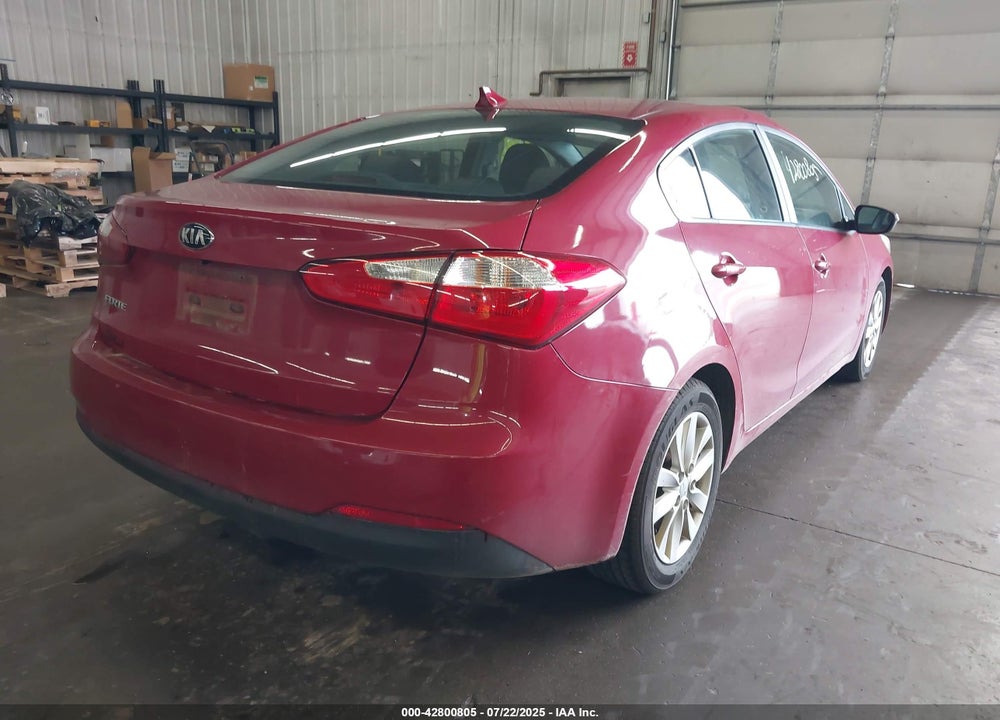 2016 KIA FORTE VIN: KNAFX4A68G5479570