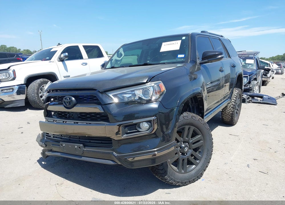 2019 TOYOTA 4RUNNER LIMITED NIGHTSHADE VIN: JTEZU5JR8K5212460