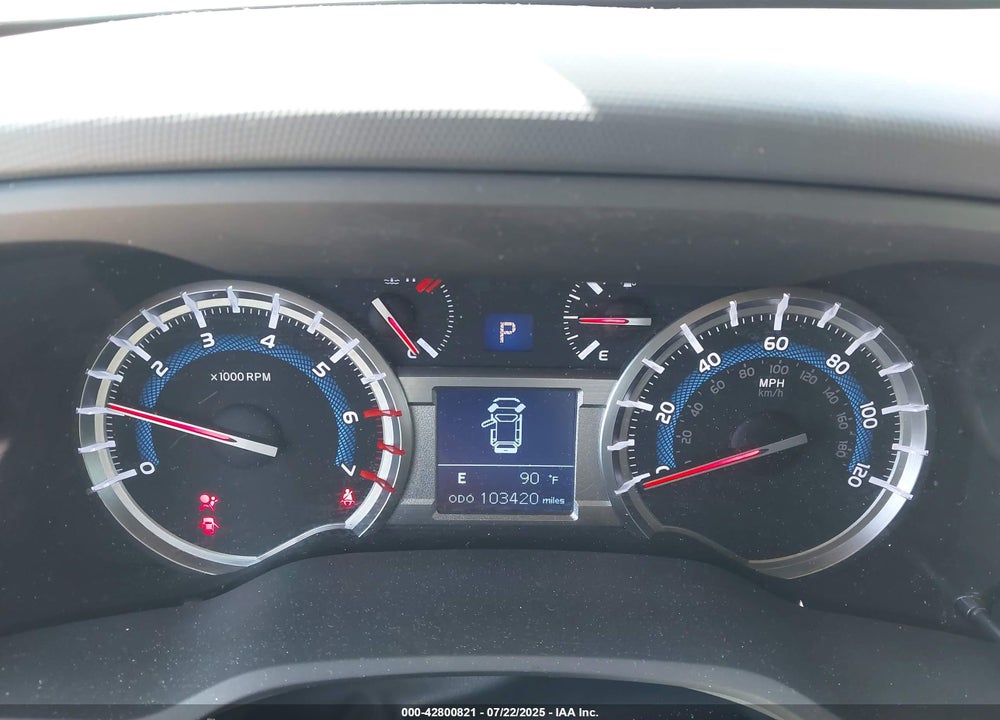 2019 TOYOTA 4RUNNER LIMITED NIGHTSHADE VIN: JTEZU5JR8K5212460