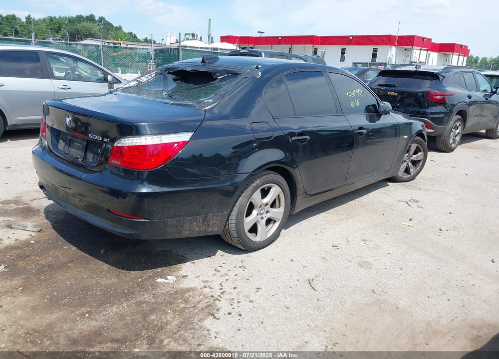 2008 BMW 5 SERIES VIN: WBANV93548CZ67947