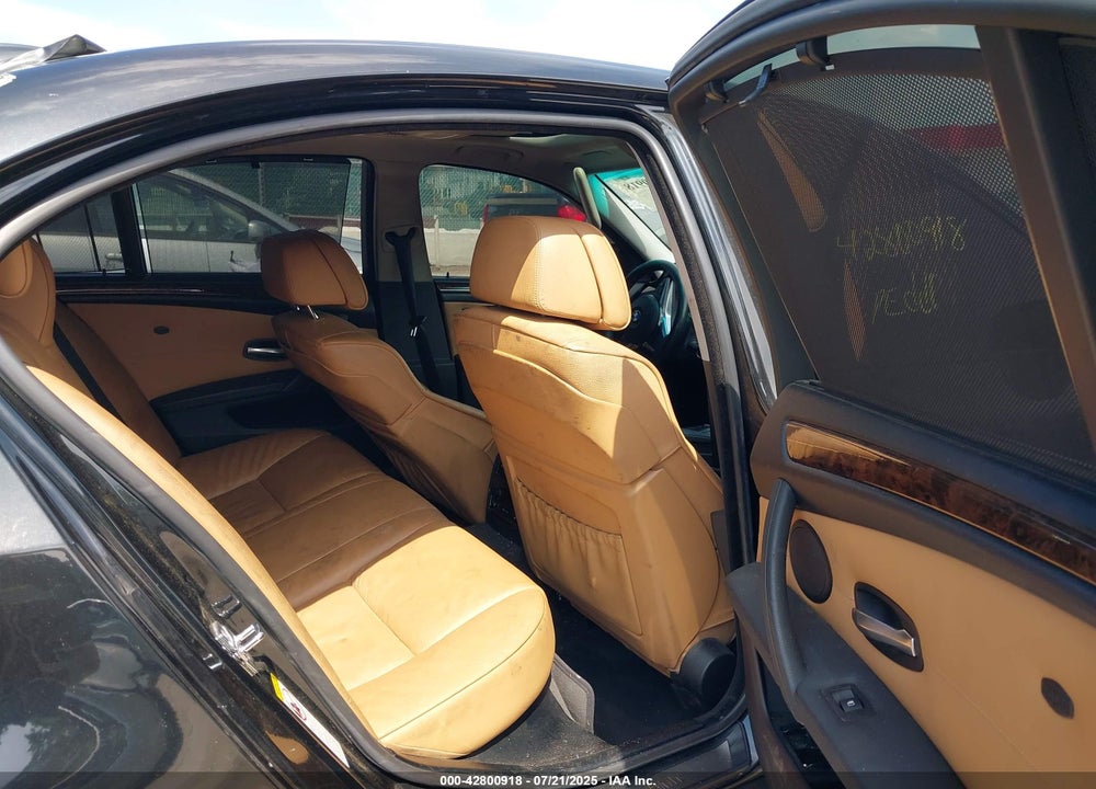 2008 BMW 5 SERIES VIN: WBANV93548CZ67947