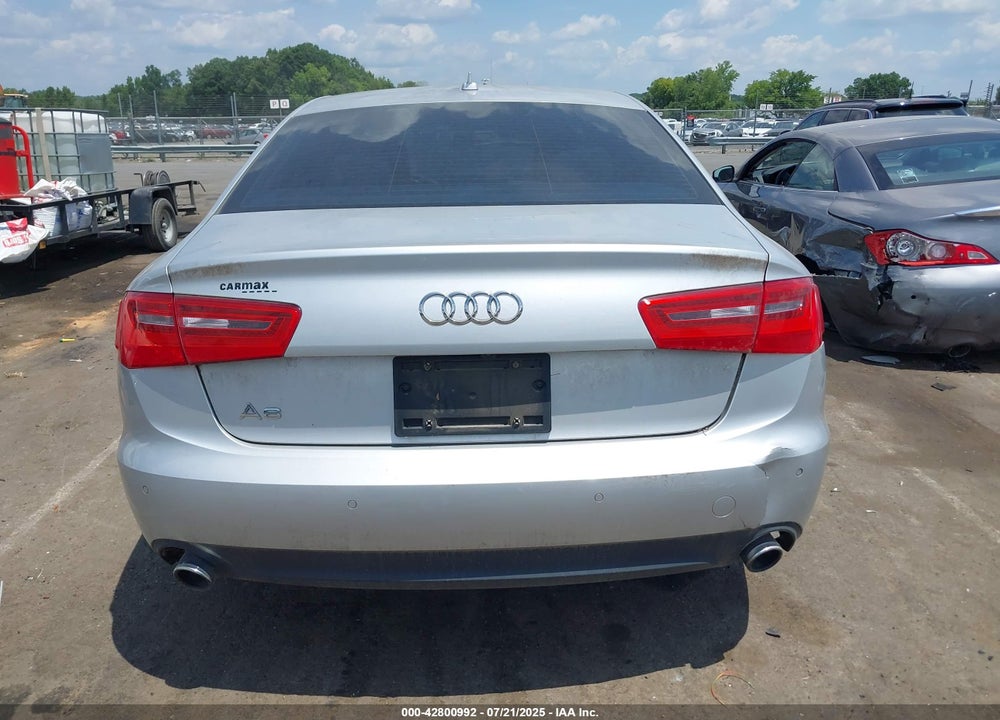 2014 AUDI A6 VIN: WAUGFAFC4EN143061