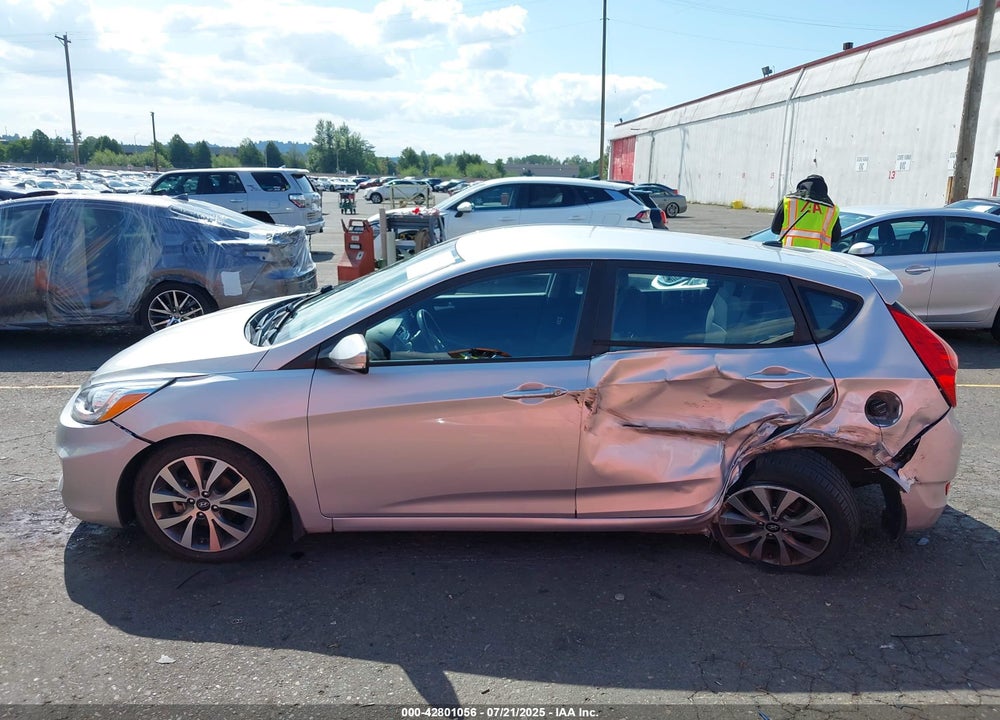 2017 HYUNDAI ACCENT VIN: KMHCU5AE2HU351386