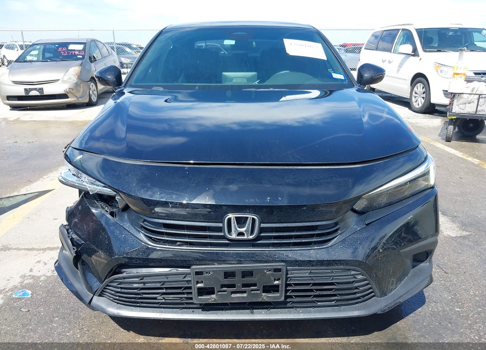 2022 HONDA CIVIC VIN: 2HGFE2F59NH599513