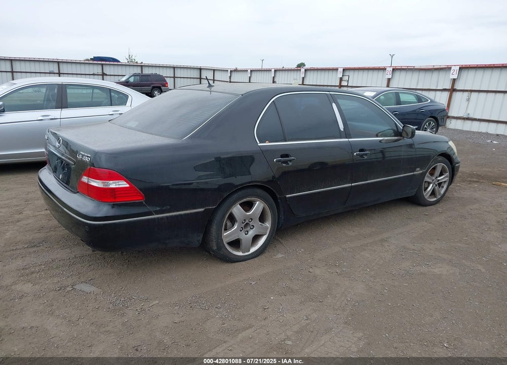 2004 LEXUS LS 430 VIN: JTHBN36F140139517