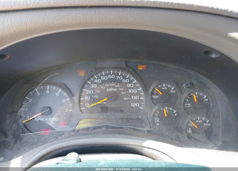 2003 CHEVROLET TRAILBLAZER LS VIN: 1GNDS13S732238586