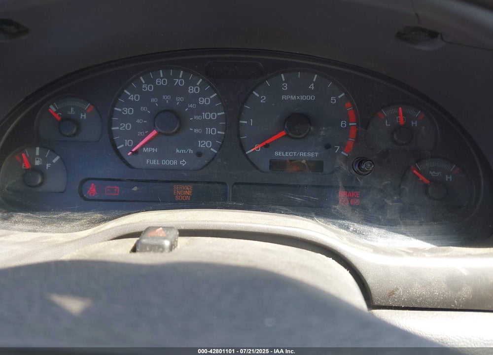 2002 FORD MUSTANG VIN: 1FAFP40462F119838