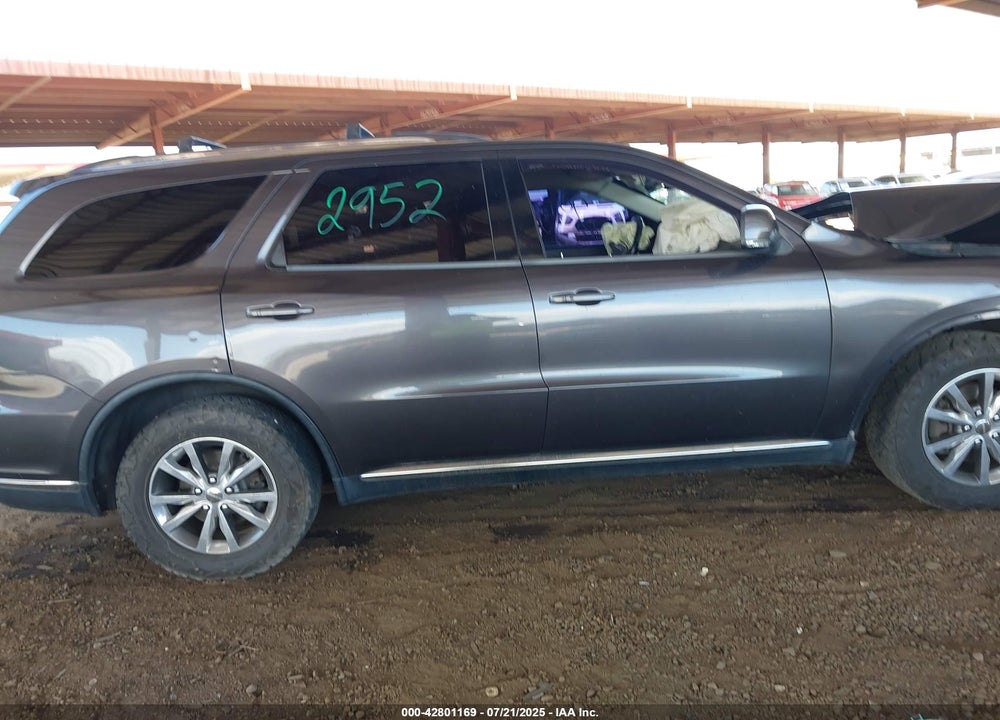 2015 DODGE DURANGO VIN: 1C4RDHDG6FC801041