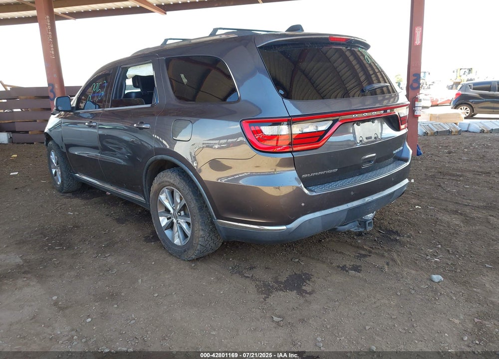 2015 DODGE DURANGO VIN: 1C4RDHDG6FC801041