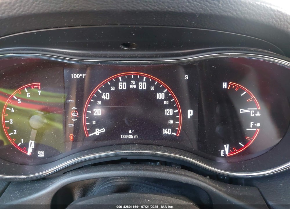 2015 DODGE DURANGO VIN: 1C4RDHDG6FC801041