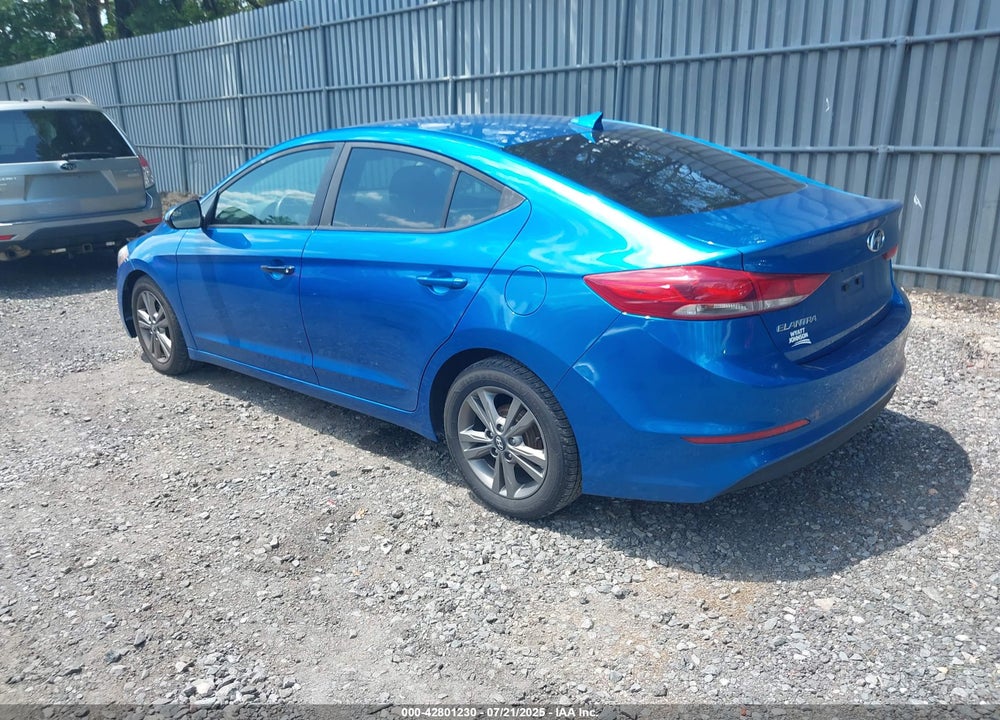2017 HYUNDAI ELANTRA SE VIN: 5NPD84LF6HH006644