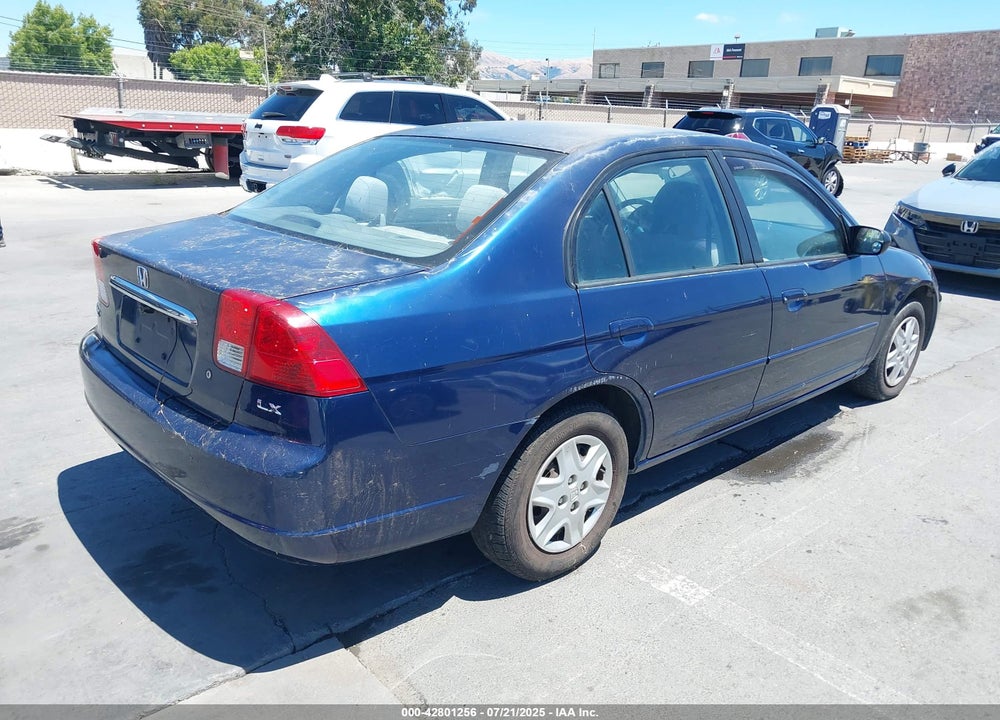 2003 HONDA CIVIC LX VIN: 2HGES16593H558889