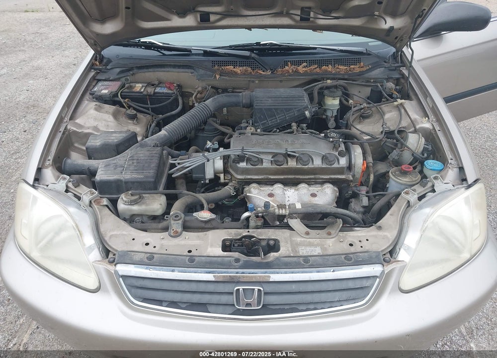 2000 HONDA CIVIC LX VIN: 1HGEJ6675YL067747
