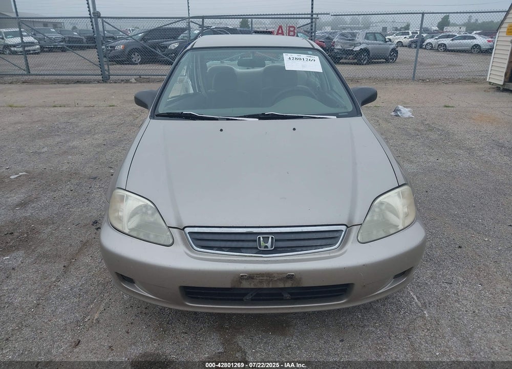2000 HONDA CIVIC LX VIN: 1HGEJ6675YL067747