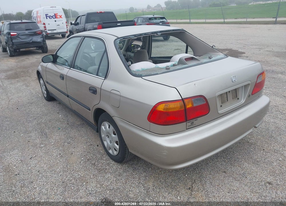 2000 HONDA CIVIC LX VIN: 1HGEJ6675YL067747