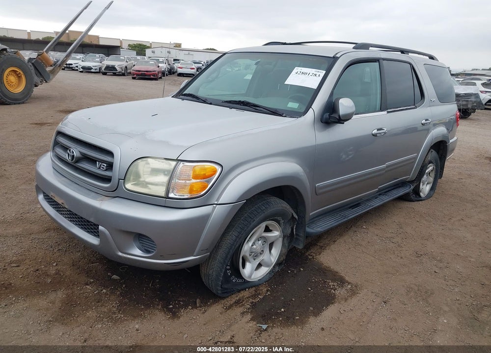 2002 TOYOTA SEQUOIA SR5 V8 VIN: 5TDZT34A02S127401