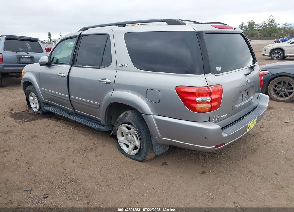2002 TOYOTA SEQUOIA SR5 V8 VIN: 5TDZT34A02S127401