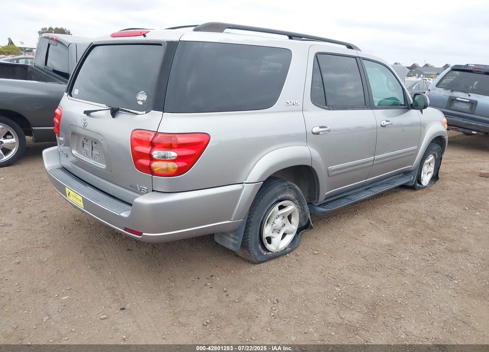 2002 TOYOTA SEQUOIA SR5 V8 VIN: 5TDZT34A02S127401