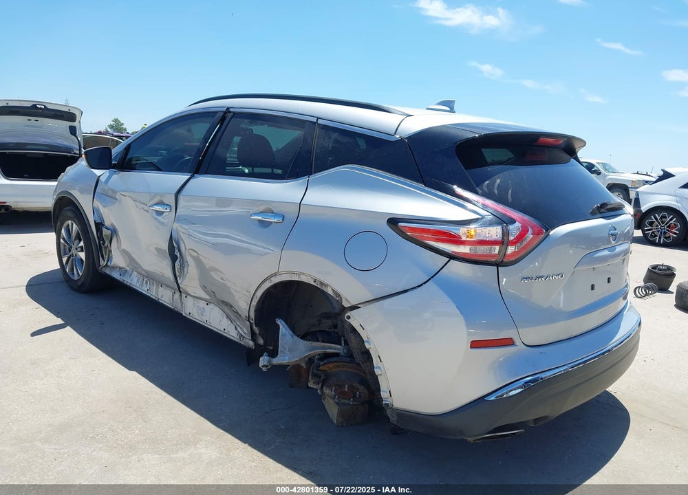 2018 NISSAN MURANO VIN: 5N1AZ2MG2JN116782