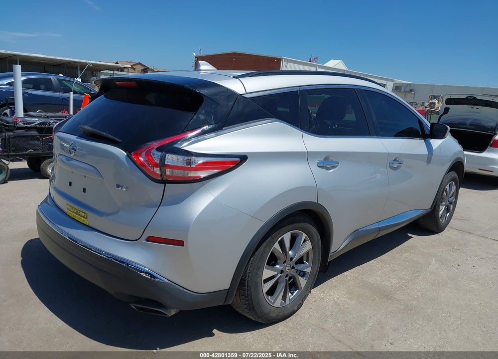 2018 NISSAN MURANO VIN: 5N1AZ2MG2JN116782