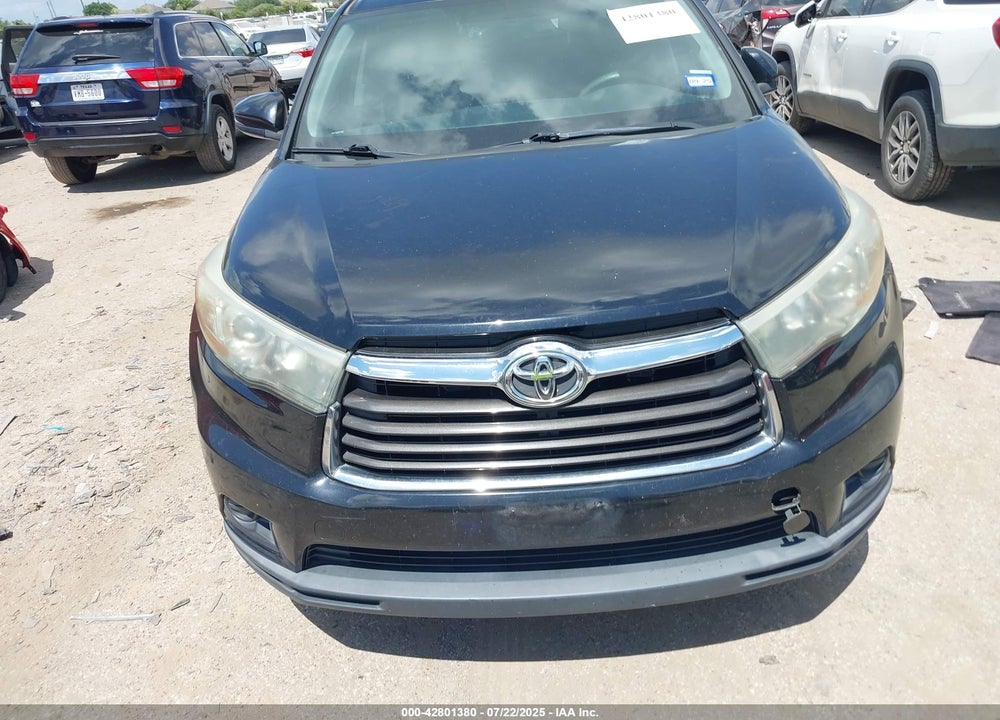 2015 TOYOTA HIGHLANDER VIN: 5TDZARFH3FS012803