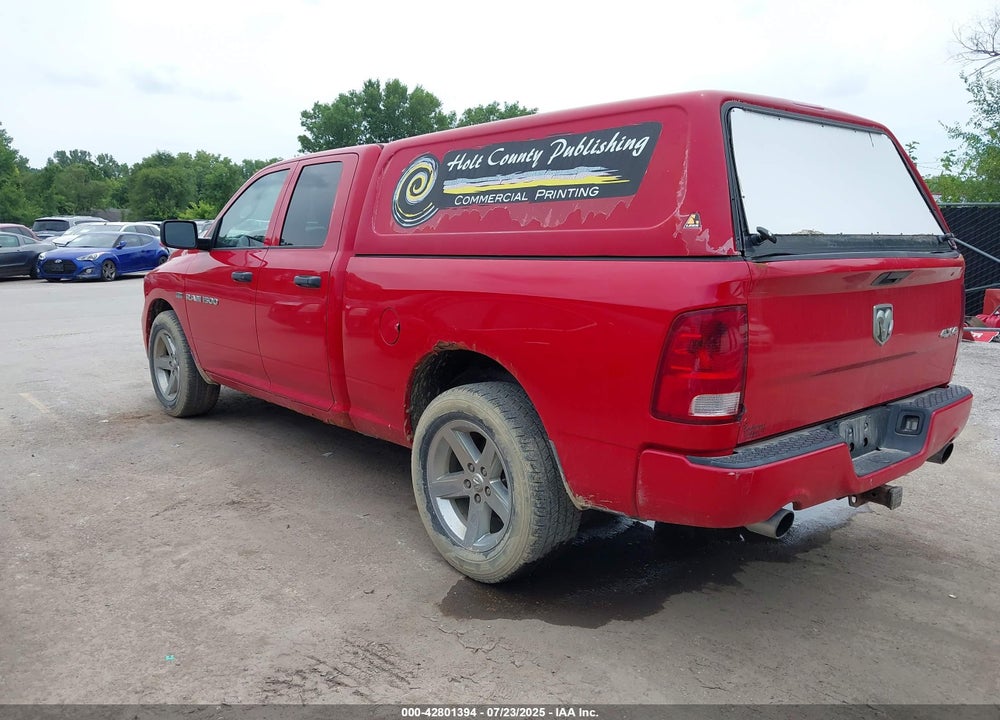 2012 RAM 1500 VIN: 1C6RD7FT7CS171303
