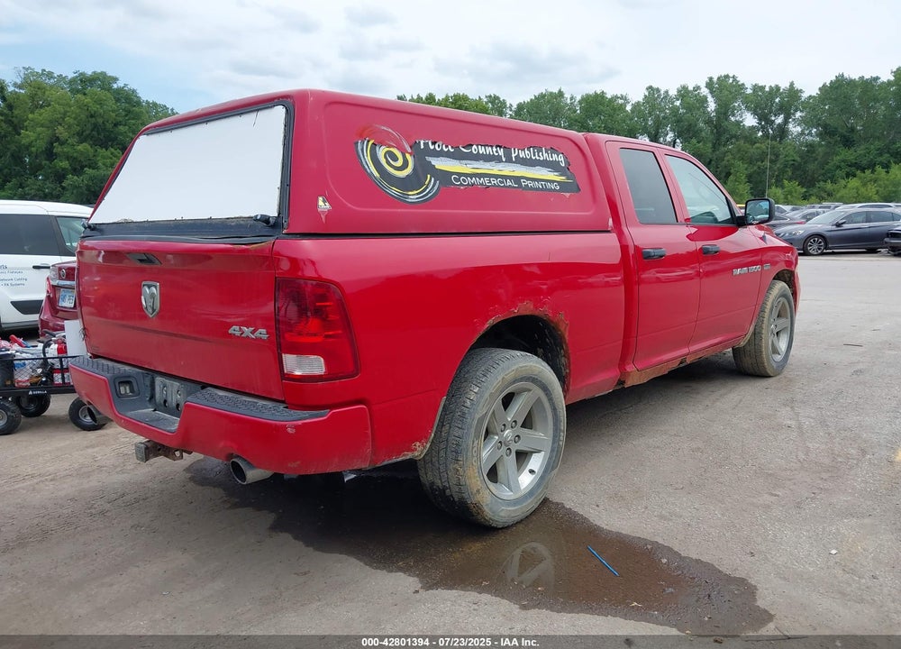 2012 RAM 1500 VIN: 1C6RD7FT7CS171303