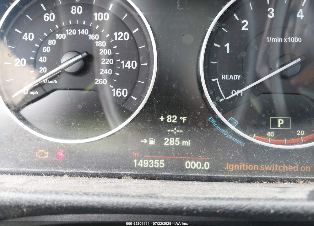 2014 BMW 3 SERIES VIN: WBA3A5G52ENP31318