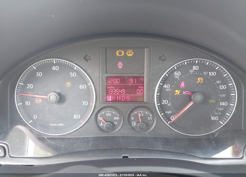 2008 VOLKSWAGEN JETTA VIN: 3VWRZ71K78M096897