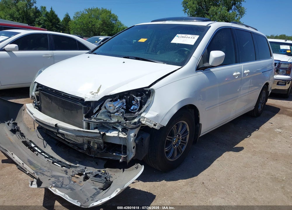 2007 HONDA ODYSSEY TOURING VIN: 5FNRL38857B087349