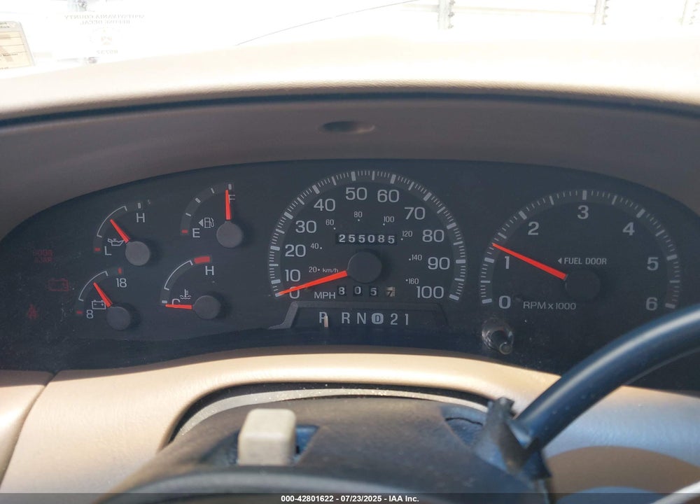 1998 FORD F-150 STANDARD/XL/XLT VIN: 1FTZX1727WNC37192